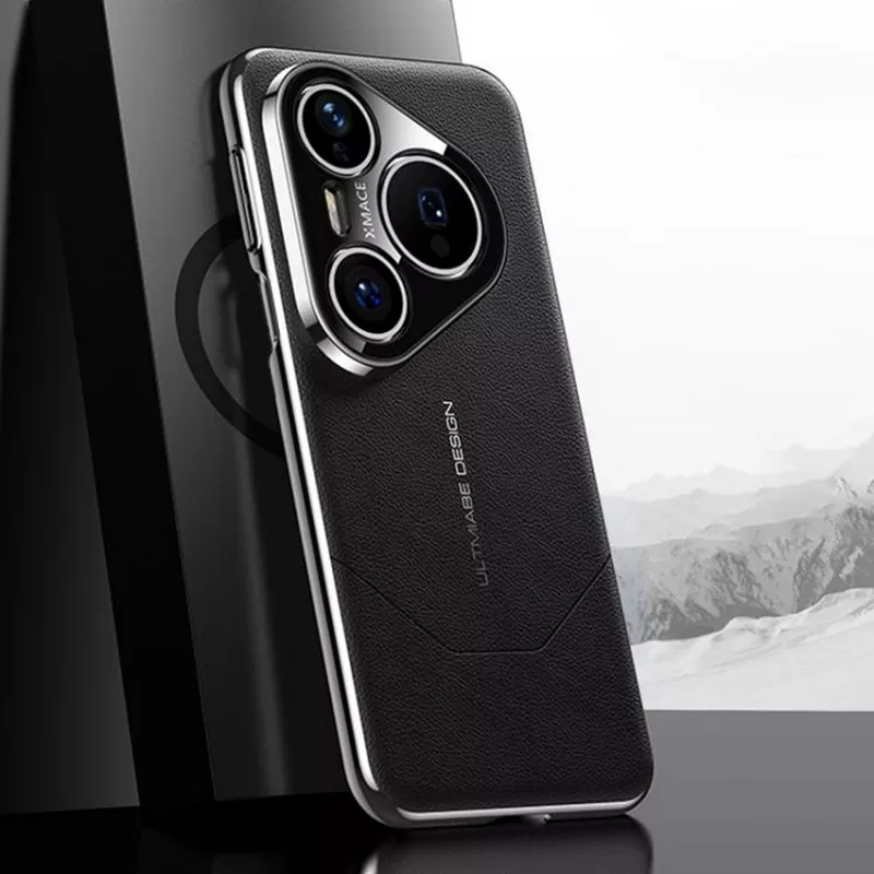 Huawei Pura 80 Ultra Ultimate Design Vegan Leather Case with Full Lens Shield Protection 8 Huawei Pura 80 Ultra Ultimate Design Vegan Leather Case with Full Lens Shield Protection - Alezay Kuwait