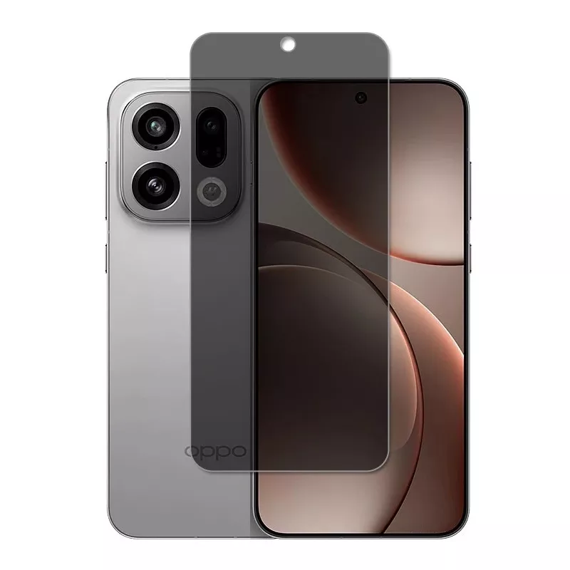 Oppo Find X9 Pro Privacy Screen Protector with Premium Tempered with 2-Way Privacy Filter 1 Oppo Find X9 Pro Privacy Screen Protector with Premium Tempered with 2-Way Privacy Filter - Alezay Kuwait