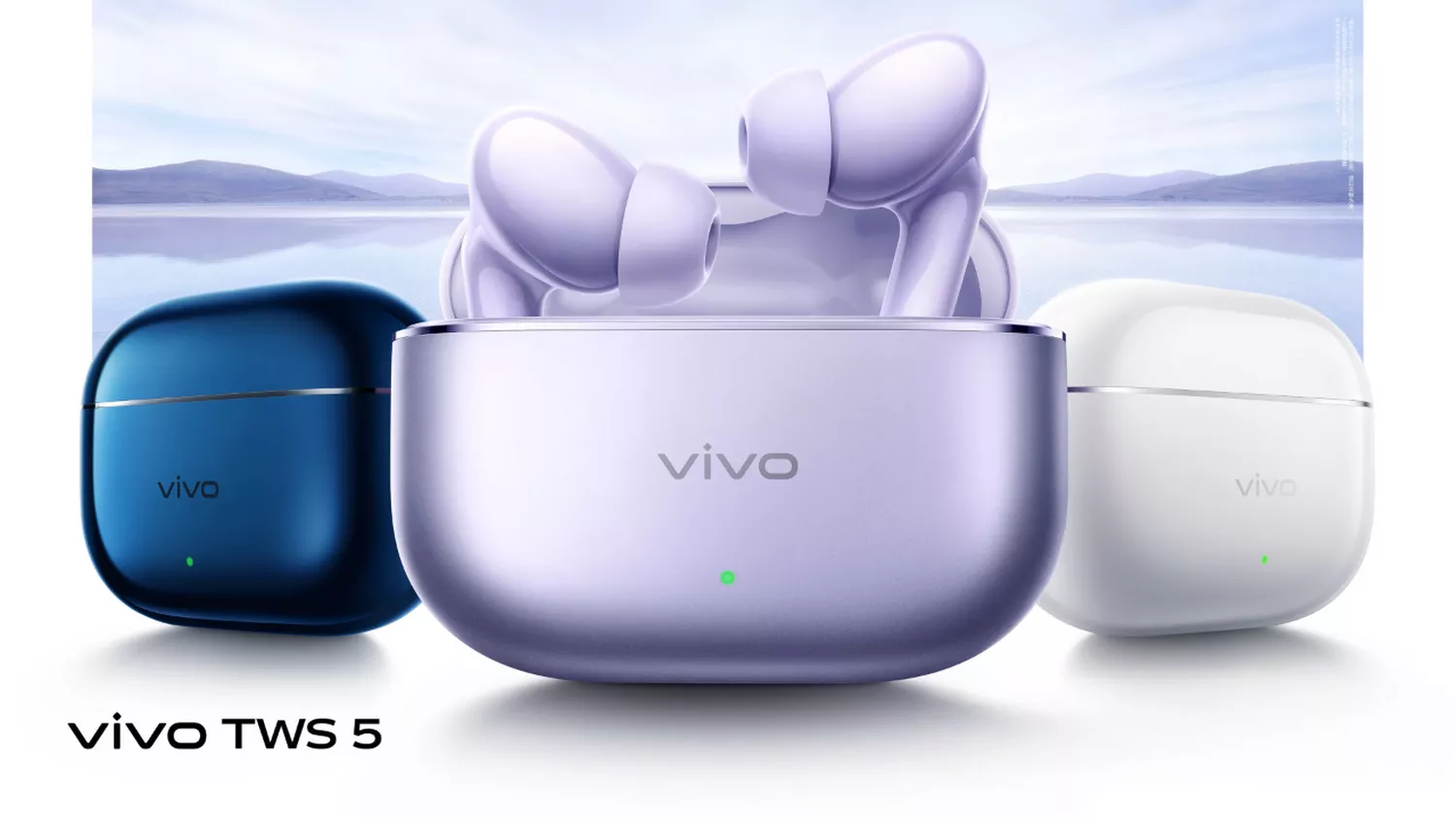 Vivo TWS 5 Hi-Fi Noise Cancelling Earphones - Banner - Vivo Kuwait - Alezay Kuwait