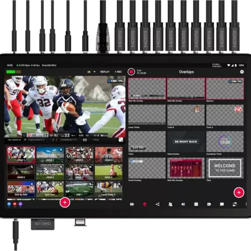 YoloLiv YoloBox Ultra - All-in-One Live Streaming Equipment with 8 HDMI Inputs, 2 HDMI Out - Yololiv Kuwait - Alezay Kuwait