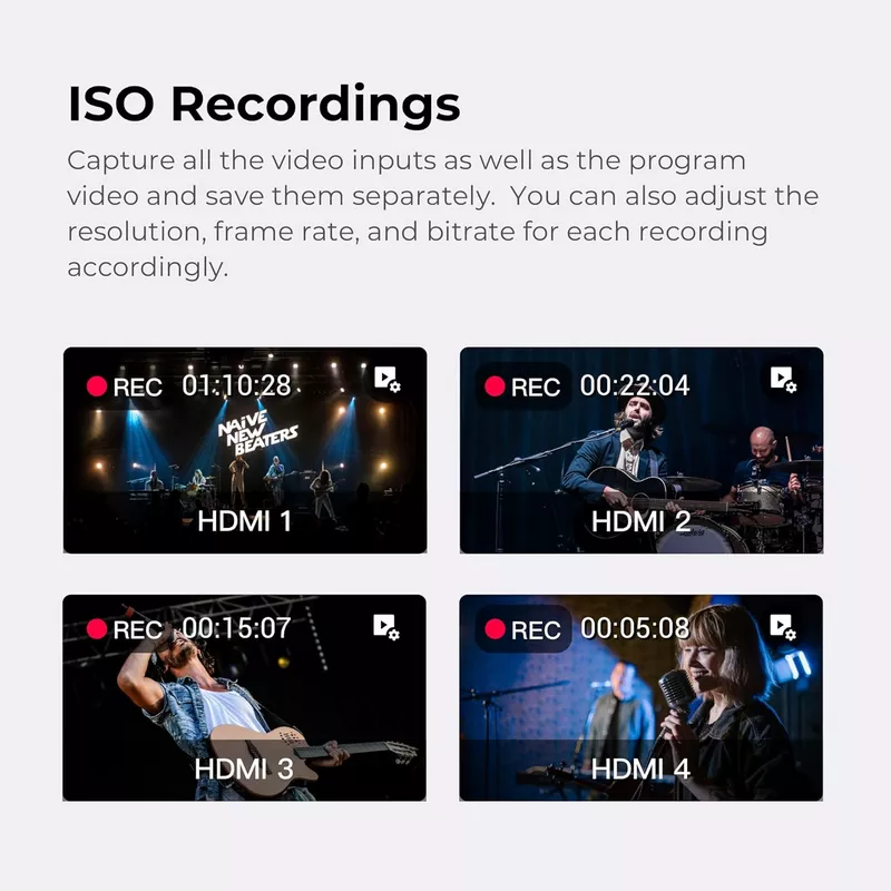 YOLOLIV YoloBox Ultra, The Ultimate All-in-one Horizontal/Vertical Live Streaming Equipment Switcher Monitor Encoder Recorder, for Facebook, YouTube, Instagram, Tiktok, RTMPS 16 YoloLiv YoloBox Ultra - The Ultimate All-in-one Horizontal & Vertical Live Streaming Equipment Switcher - Yololiv Kuwait - Alezay Kuwait