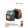 Porodo Soundtec Pocket Elite Speaker and Dialer - Porodo Kuwait - Alezay Kuwait
