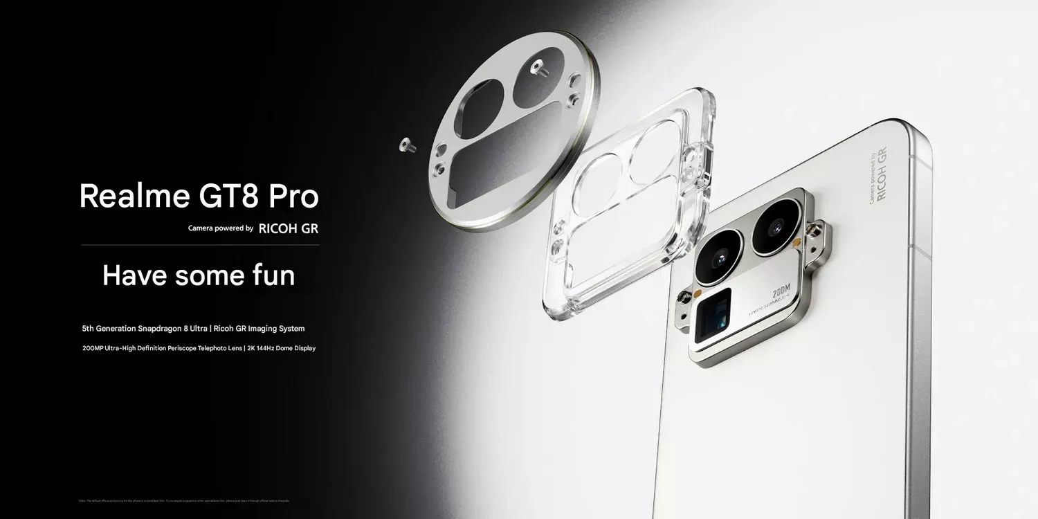 Realme GT 8 Pro Detachable Lens Protective Case Set (Official) - Realme Kuwait - Alezay Kuwait