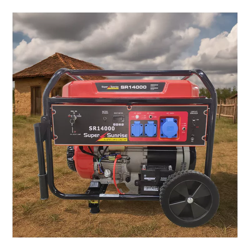 Super Sunrise SR14000 Gasoline Generator - 8500W Power Generator 1 Super Sunrise SR14000 Gasoline Generator - Alezay Kuwait