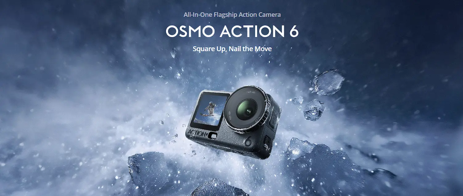 Osmo Action 6 Adventure Combo - BANNER - Alezay Kuwait - DJI Kuwait