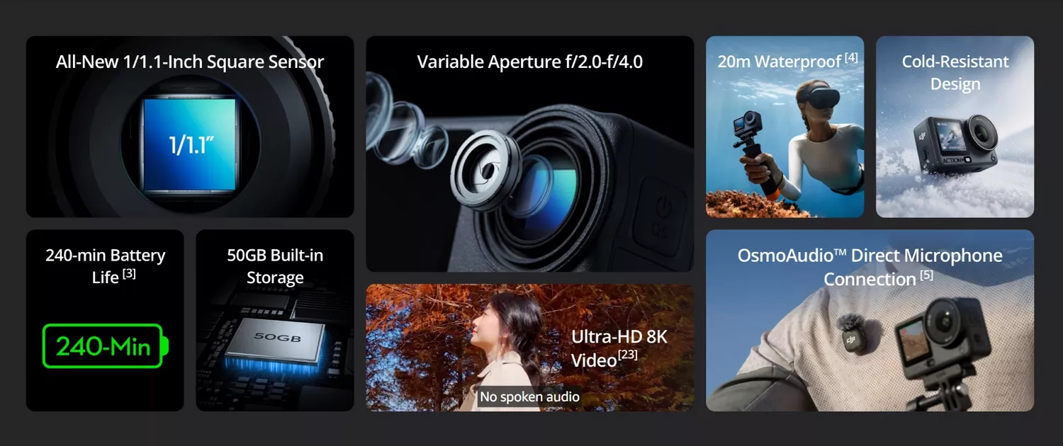 Osmo Action 6 Adventure Combo - Banner - Alezay Kuwait - DJI Kuwait Store