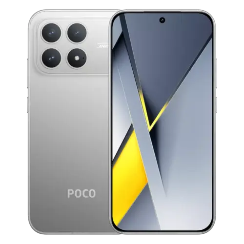 POCO F8 PRO - TITANIUM SILVER - POCO KUWAIT - ALEZAY KUWAIT