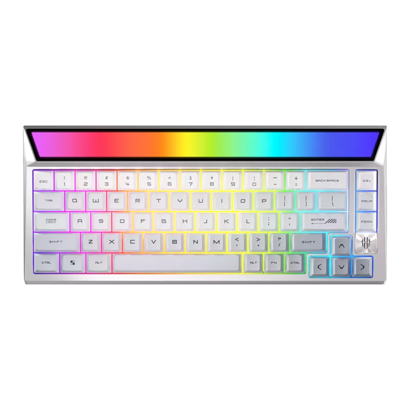 REDMAGIC Ice Blade Magnetic Switch Keyboard (GK67) 18 REDMAGIC Ice Blade Magnetic Switch Keyboard (GK67) - Silver - REDMAGIC Kuwait - Alezay Kuwait
