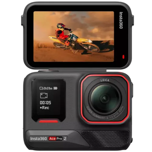 Insta360 Ace Pro 2 Standard Bundle 8K AI-Powered Action Camera - Insta360 Kuwait Store - Alezay Kuwait