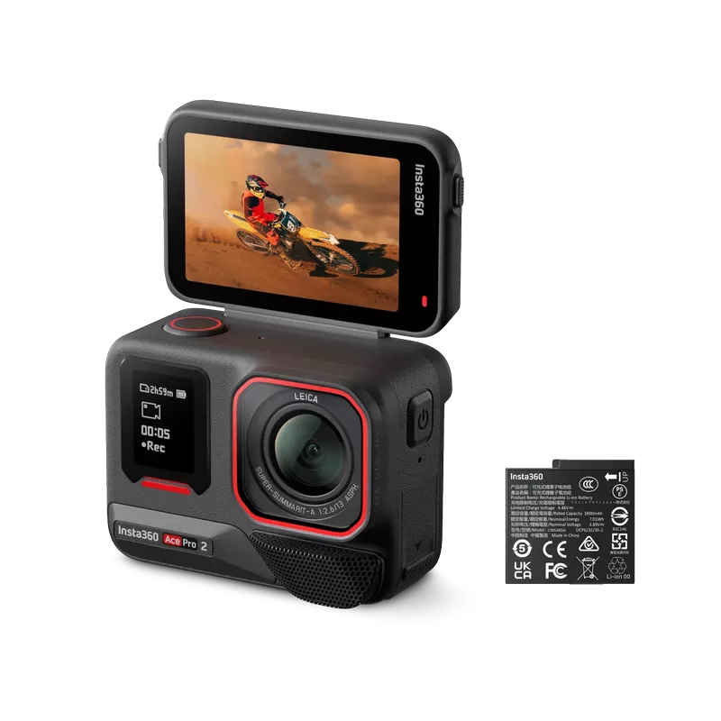 Insta360 Ace Pro 2 Standard Bundle 8K AI-Powered Action Camera 25 Insta360 Ace Pro 2 Standard Bundle 8K AI-Powered Action Camera - Insta360 Kuwait Store - Alezay Kuwait