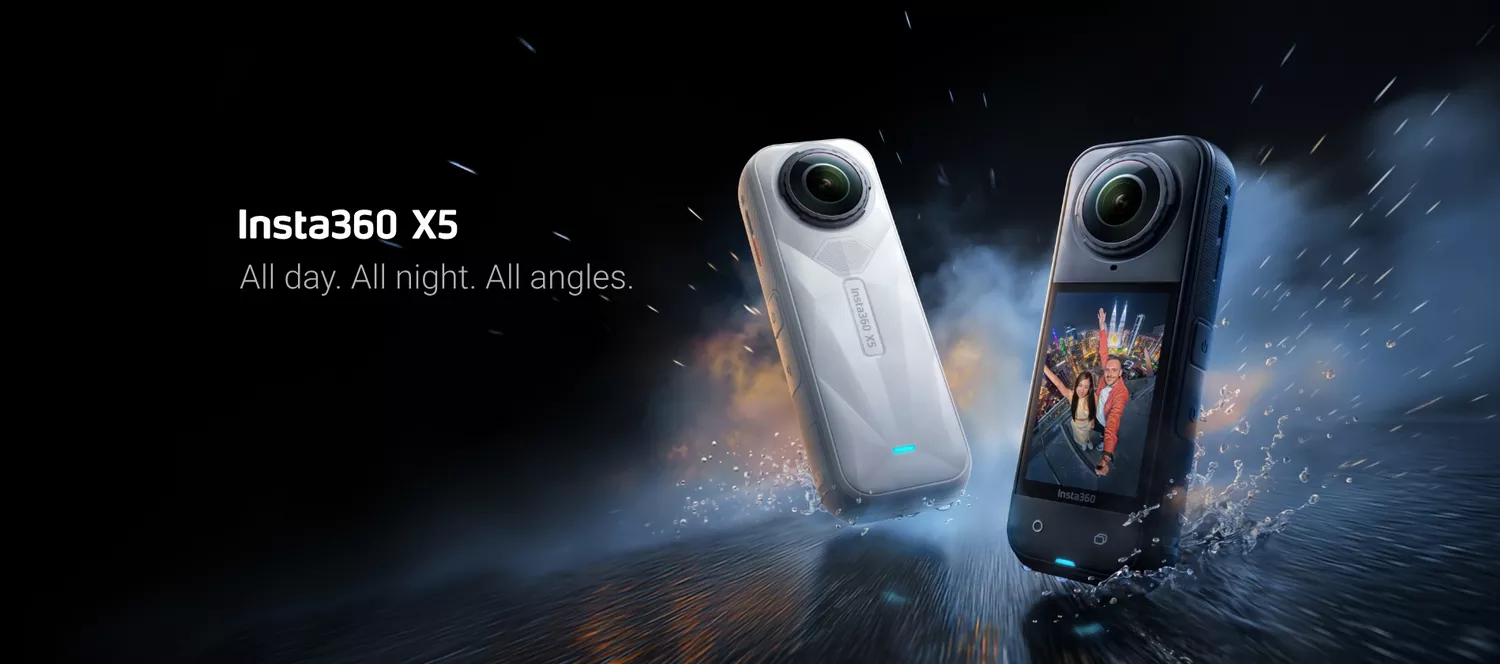 Insta360 X5 360° 8K CAMERA - Banner - Insta360 Store Kuwait - Alezay Kuwait -