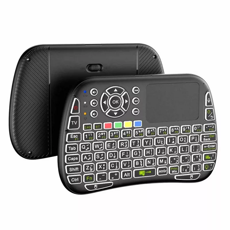 Porodo Universal Keyboard Remote and Mouse 9 Porodo Universal Keyboard Remote and Mouse - Porodo Kuwait Store - Alezay Kuwait