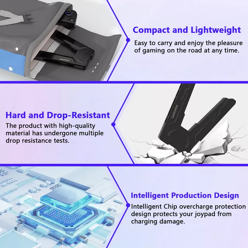 RGEEK Charging Grip For Lenovo Legion Go 2 Controllers 17 RGEEK Handle Connector For Lenovo Legion Go 2 - Type C Charging Grip Controller Connectors - Alezay Kuwait