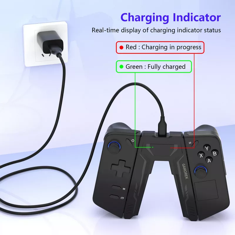 RGEEK Charging Grip For Lenovo Legion Go 2 Controllers 15 RGEEK Handle Connector For Lenovo Legion Go 2 - Type C Charging Grip Controller Connectors - Alezay Kuwait