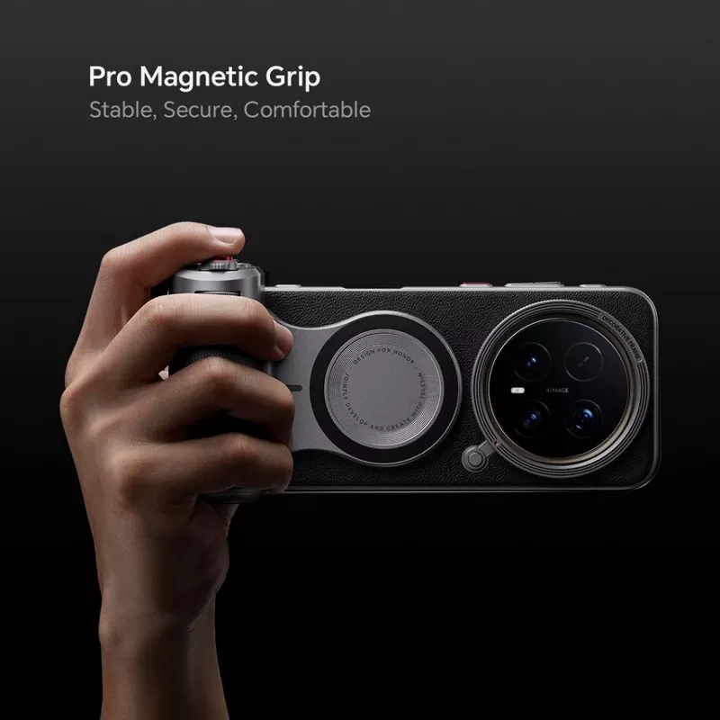 HONOR Magic 8 Pro Professional Imaging Kit | 2.35x Telephoto Extender | 200mm Ultra Night Telephoto | Pro Magnetic Grip (Official) 17 HONOR Magic 8 Pro Professional Imaging Kit - Honor Kuwait - Alezay Kuwait