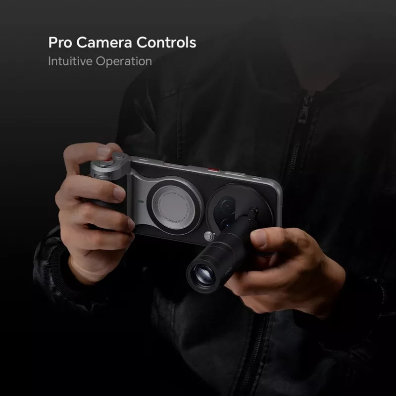 HONOR Magic 8 Pro Professional Imaging Kit | 2.35x Telephoto Extender | 200mm Ultra Night Telephoto | Pro Magnetic Grip (Official) 14 HONOR Magic 8 Pro Professional Imaging Kit - Honor Kuwait - Alezay Kuwait