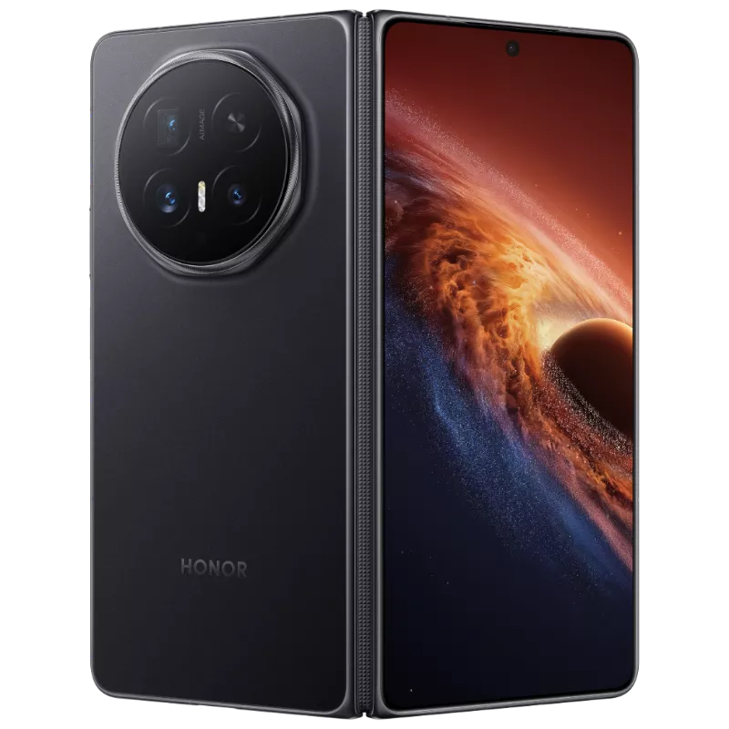 Honor Magic V6 5G Dual SIM, 16GB+512GB Folding Phone (Chinese Version) 16 Honor Magic V6 - Black - Honor Kuwait - Alezay Kuwait