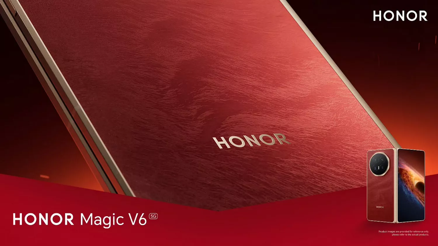 Honor Magic V6 - Red Banner - Honor Kuwait - Alezay Kuwait