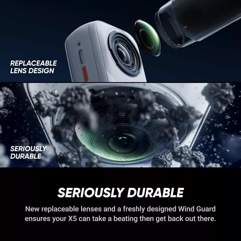 Insta360 X5 Essentials Bundle 360° 8K Action Camera 34 Insta360 X5 Essentials Bundle - Insta360 Kuwait - Alezay Kuwait