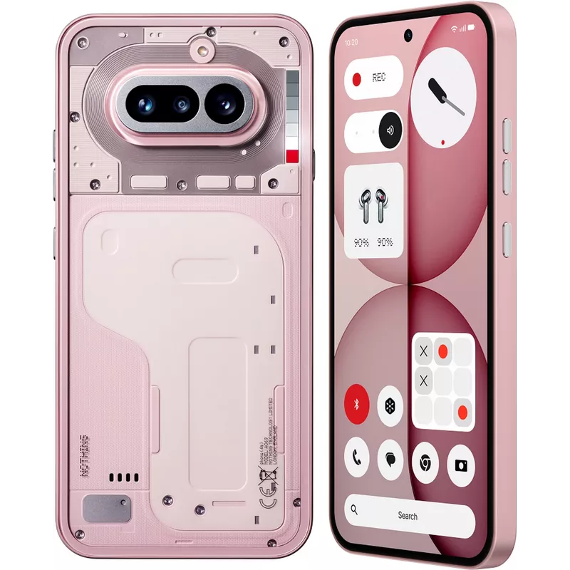 NOTHING Phone 4a 5G Dual SIM 256GB, 12GB PHONE 14 NOTHING PHONE 4A - PINK - ALEZAY KUWAIT - NOTHING KUWAIT