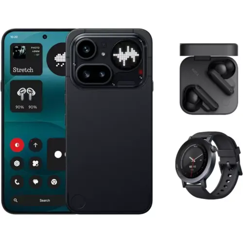 Nothing Phone 4a Pro Bundle - Black - Nothing Kuwait - Alezay Kuwait
