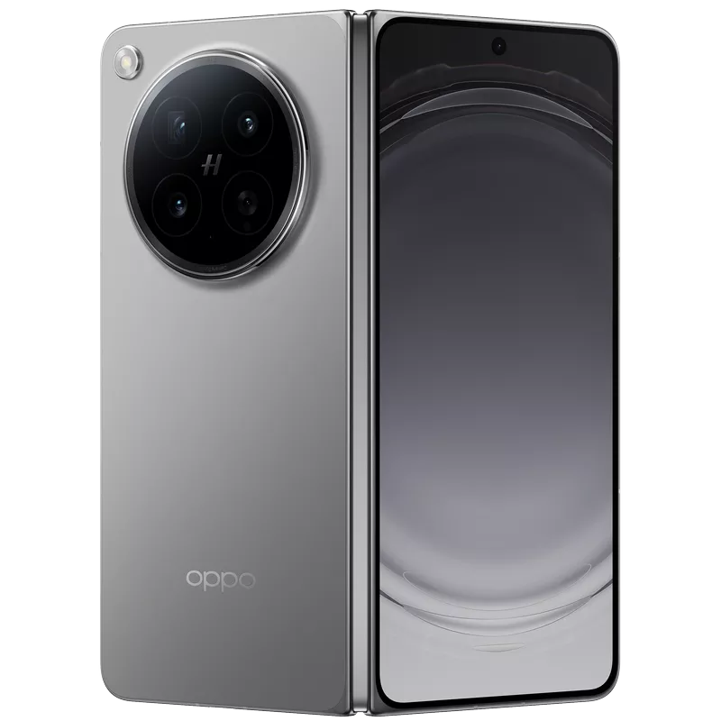 Oppo Find N6 Fold 5G Dual SIM 16GB+512GB Storage Phone (Global Version) 17 OPPO Find N6 - Stellar Titanium - OPPO Kuwait - Alezay Kuwait