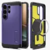 Samsung Galaxy S26 Ultra Case Tough Armor Magfit Spigen - Ash Violet - Spigen Kuwait - Alezay Kuwait