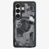 Samsung Galaxy S26 Ultra Case Ultra Hybrid Zero One Magfit Spigen - Black - Alezay Kuwait - Spigen Kuwait