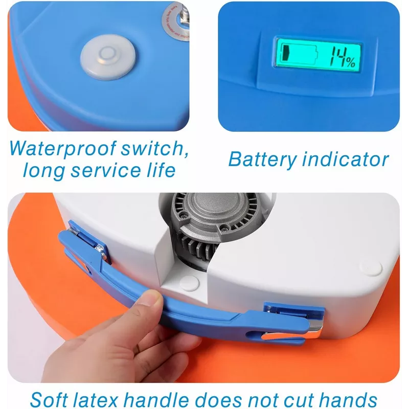 Cronda Base Upgraded Scuba Diving System, Ventilator Tankless Diving System, Portable Rechargeable Scuba Diving Tank, Waterproof Air Compressor, Swimming Pool Toys Diving Toys, Dive Without Tanks 19 Cronda Base Upgraded Scuba Diving System - Alezay Kuwait - Cronda Kuwait