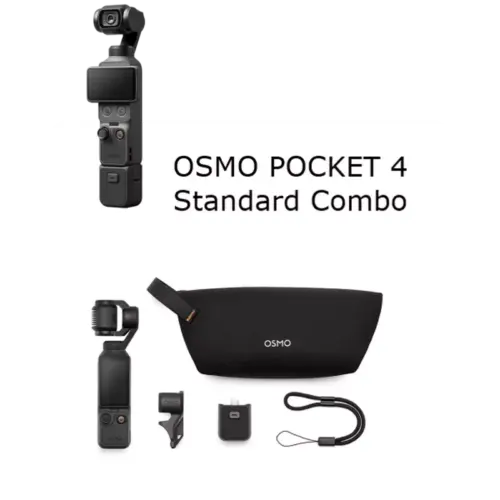 DJI Osmo Pocket 4 Standard Combo - DJI Kuwait Store - Alezay Kuwait