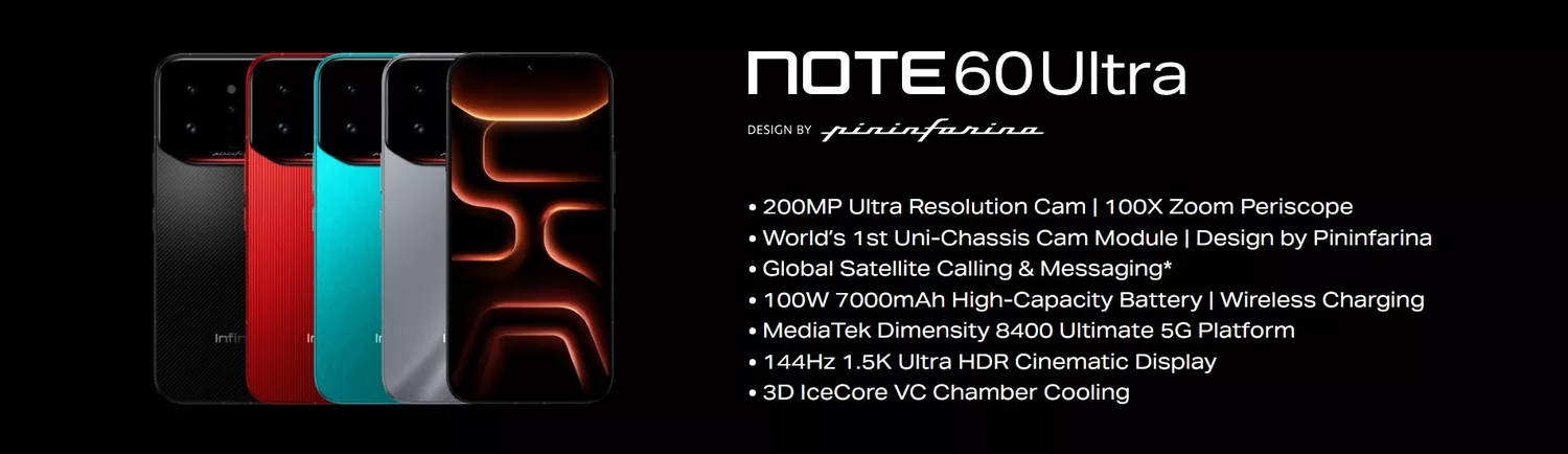 INFINIX NOTE 60 ULTRA - SPECS - INFINIX KUWAIT - ALEZAY KUWAIT