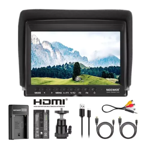 NEEWER F100 7 Inch HD Camera Field Monitor Kit - Alezay Kuwait - NEEWER Kuwait Store