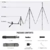 NEEWER LITETRIP LT35 61 Travel Tripod - Alezay Kuwait - NEEWER Kuwait