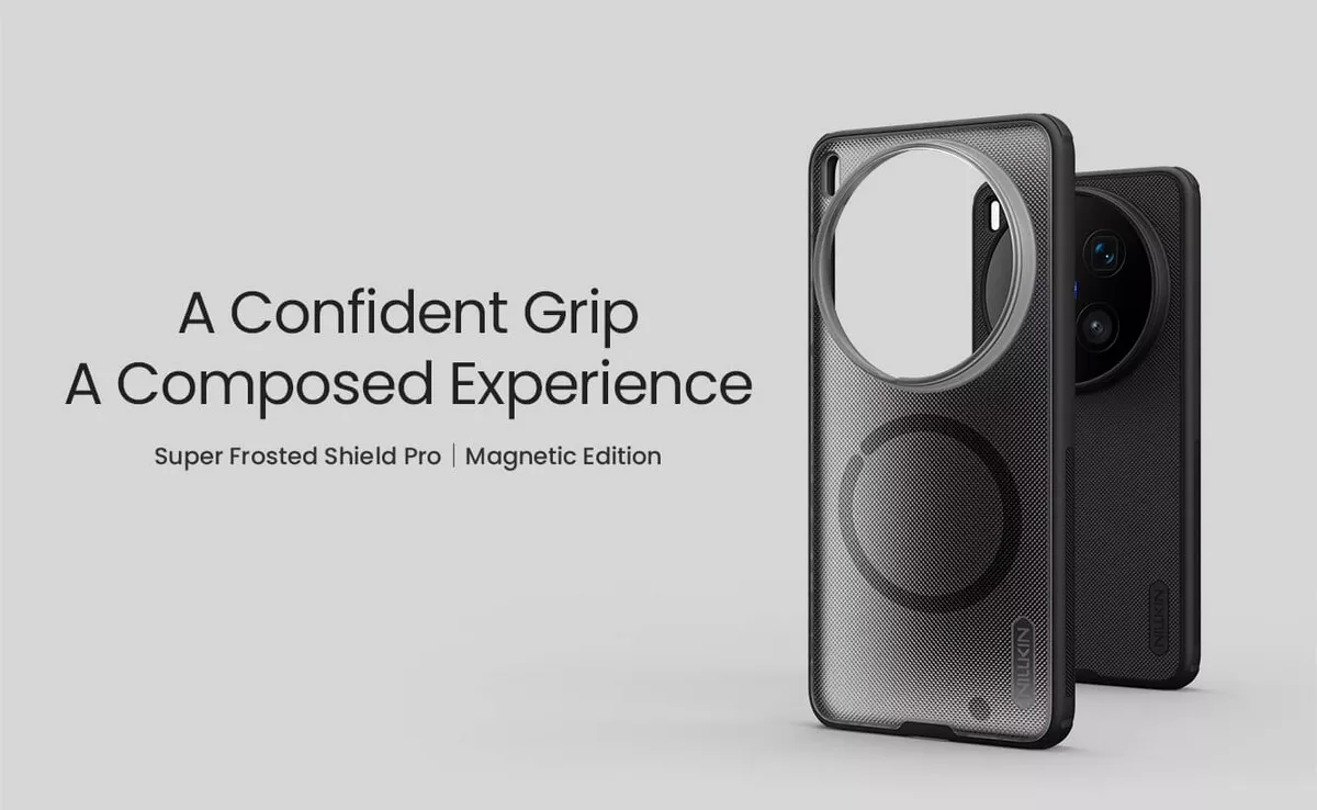 Nillkin Super Frosted Shield Pro Magnetic Case for Vivo X300 Ultra - Nillkin Kuwait - Alezay Kuwait