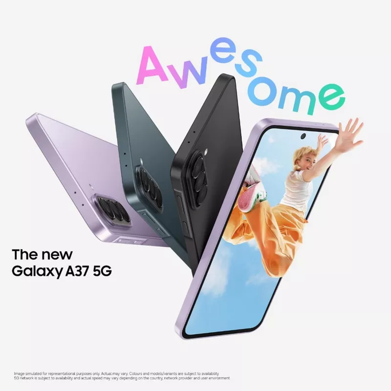 Samsung Galaxy A37 5G, 256GB ROM, 8GB RAM Phone 5 Samsung Galaxy A37 5G - Samsung Kuwait - Alezay Kuwait
