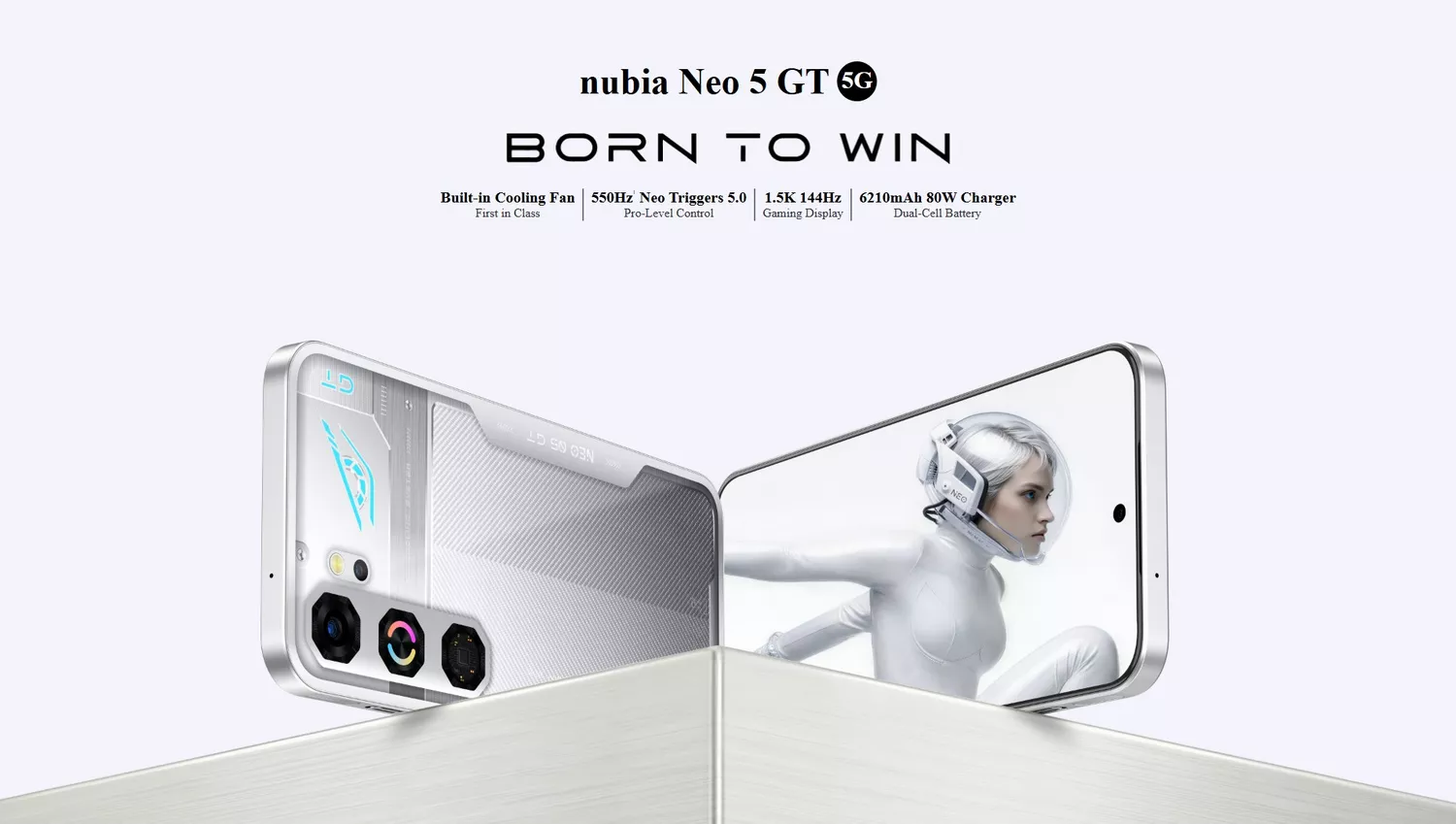 ZTE Nubia Neo 5 GT 5G - Banner - Nubia Kuwait - Alezay Kuwait