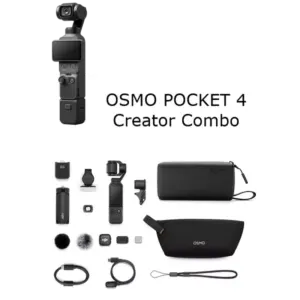 DJI Osmo Pocket 4 Creator Combo - DJI Kuwait - Alezay Kuwait