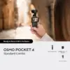 DJI Osmo Pocket 4 Standard Combo - DJI Kuwait - Alezay Kuwait