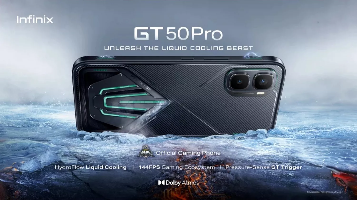Infinix GT 50 Pro 5G - Banner - Gaming Smartphone - Infinix Kuwait - Alezay Kuwait