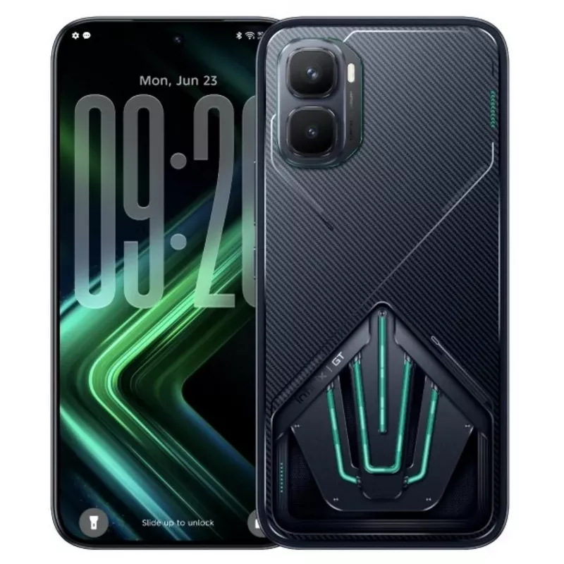 Infinix GT 50 Pro Cooling Edition 5G 512GB, 12GB RAM Gaming Phone (Global Version) 12 Infinix GT 50 Pro 5G - Black Abyss - Gaming Smartphone - Infinix Kuwait - Alezay Kuwait