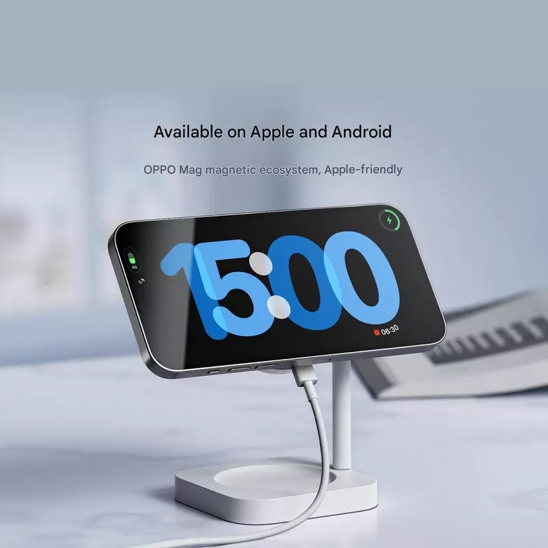 OPPO 50W Magnetic Turbo 2 AIRVOOC Wireless Charger 16 OPPO 50W Magnetic Turbo 2 AIRVOOC Wireless Charger - Oppo Kuwait - Alezay Kuwait