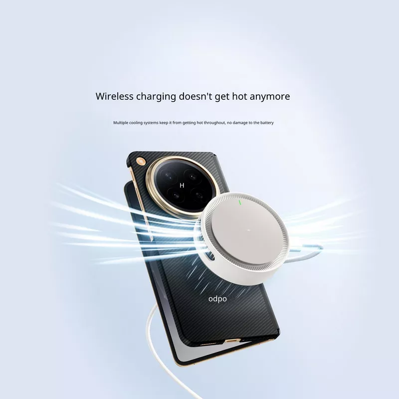 OPPO 50W Magnetic Turbo 2 AIRVOOC Wireless Charger 13 OPPO 50W Magnetic Turbo 2 AIRVOOC Wireless Charger - Oppo Kuwait - Alezay Kuwait