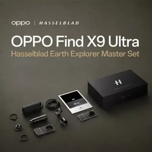 Oppo Find X9 Ultra Hasselblad Earth Explorer Master Set - Oppo Kuwait - Alezay Kuwait