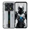 Oukitel WP60 with World’s First 7.2 Display Mech-Style 5G Rugged Smartphone - Silver - Oukitel Kuwait - Alezay Kuwait