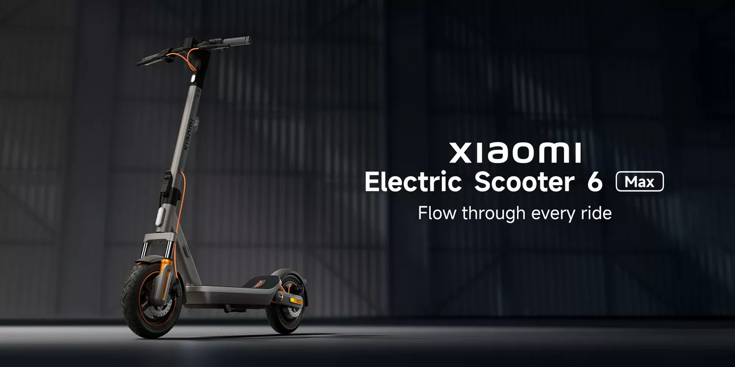 Xiaomi Electric Scooter 6 Max GL - Banner - Xiaomi Kuwait - Alezay Kuwait