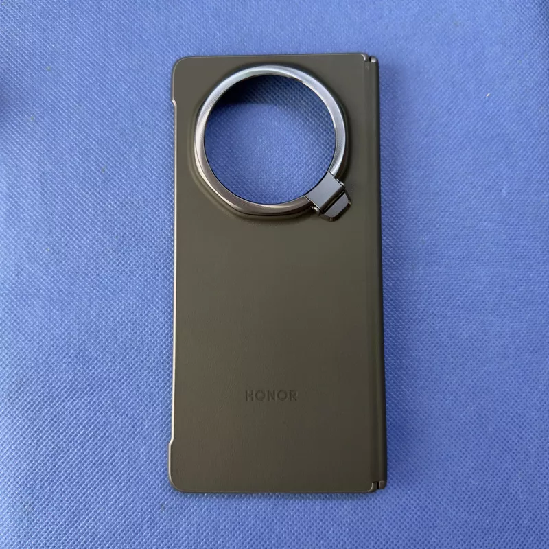 Honor Magic V6 Leather Protective Case with Hinge Protection & Lens Bracket (Official) 8 Honor Magic V6 Leather Protective Case - Black - Honor Kuwait - Alezay Kuwait