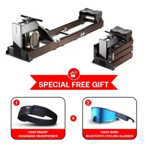 Kingsmith WM10 Water Rowing Machine - Kingsmith Kuwait - Alezay Kuwait - Gift Bundle
