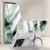 Motorola Razr Fold Protective MagSafe Case with Hinge & Screen Protection - Silver - Alezay Kuwait
