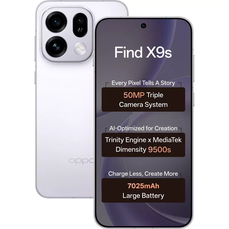Oppo Find X9s 5G Dual SIM 512GB, 12GB RAM Phone (Global Version) 16 Oppo Find X9s 5G Dual SIM 512GB, 12GB RAM Phone (Global Version) 2