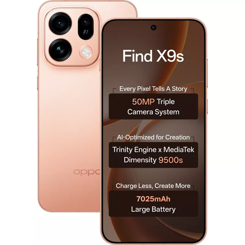 Oppo Find X9s 5G Dual SIM 512GB, 12GB RAM Phone (Global Version) 1 Oppo Find X9s 5G Dual SIM 512GB, 12GB RAM Phone (Global Version)
